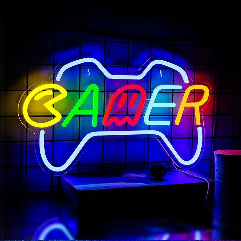 Custom LED Neon Sign For Gaming Room high quality
